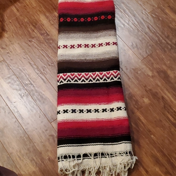 None Other - Vintage Blanket Mexican